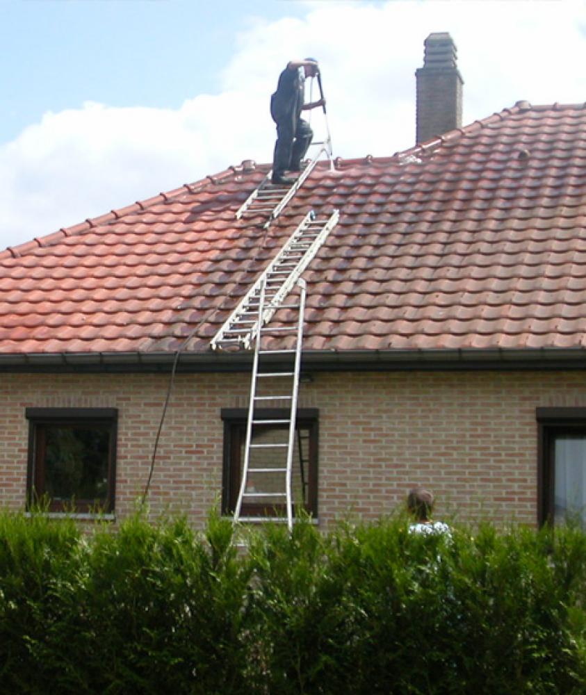 démoussage de toiture