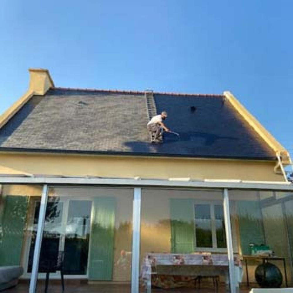 NETTOYAGE DE TOITURE 